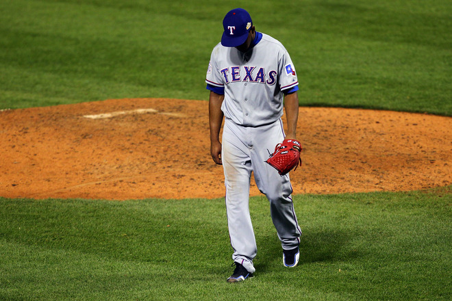 So close, yet so far. 2011 World Series Game 6 - Texas Rangers v St Louis Cardinals