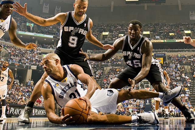 Battier is MC hustlin, hustlin.