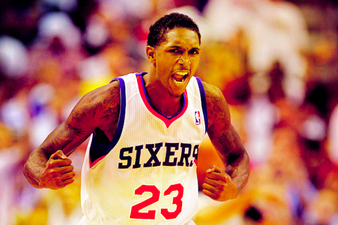 It doesn't hurt that he's the best rapper in the NBA right now. (Photo via B&LG)