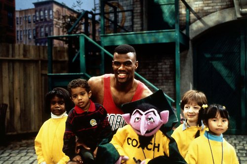 Who is this? What sport does he play? Why is he on Sesame Street?