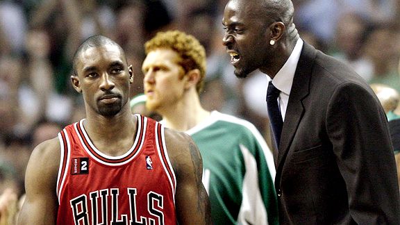 Kevin Garnett: starting center on the zombie all-stars.